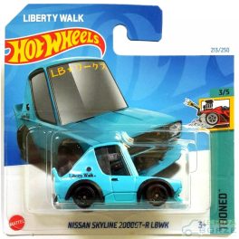   Hot Wheels Nissan Skyline 2000GT-R LBWK Tooned  (Bliszter hátulján vonalkódos ármatrica!)