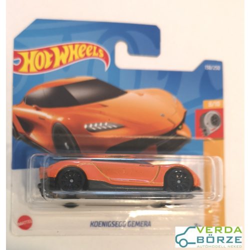 Hot Wheels Koenigsegg Gemera (Akasztónál gyűrödés!)