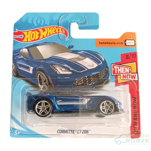 Hot Wheels Corvette C7 Z06 (Hátulján vonalkódos ármatrica!)