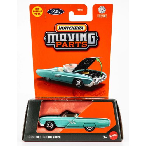 Matchbox Moving Parts 2025! - 1963 Ford Thunderbird