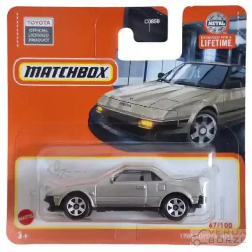 Matchbox 1984 Toyota MR2 Nyitott Lámpákkal!