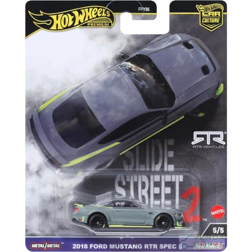 Hot Wheels Premium Silde Street2 2018 Ford Mustang RTR