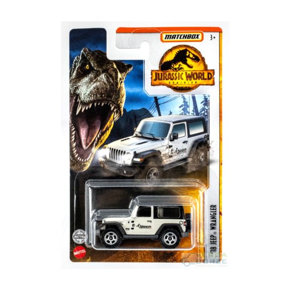 Matchbox Jurassic World '18 Jeep Wrangler